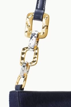 COLT SHOULDER BAG | NAVY HAIRCALF 10 COLT SHOULDER BAG | NAVY HAIRCALF -Chic Style Shop STAUD COLT SHOULDERBAG NAVY FALL 23 ECOM 4