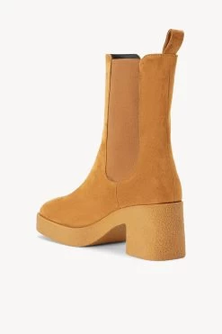 CYBIL BOOT | CASHEW SUEDE -Chic Style Shop STAUD CYBIL BOOT CASHSUEDE SEASON 22 ECOM 3