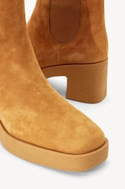CYBIL BOOT | CASHEW SUEDE -Chic Style Shop STAUD CYBIL BOOT CASHSUEDE SEASON 22 ECOM 5