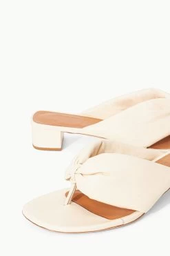 DAHLIA SANDAL | CREAM -Chic Style Shop STAUD DAHLIA SANDAL CREAM SPRING 23 ECOM 4