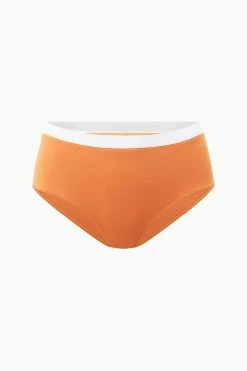 DEVON HIGH RISE BIKINI BOTTOM | NECTARINE WHITE -Chic Style Shop STAUD DEVONHIRISEBIKINI BOTTOM NCWH SUPF 23 ECOM 1 1