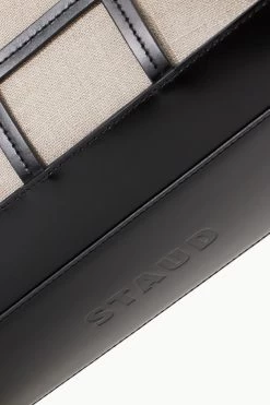 EMMA TOTE | BLACK NATURAL 13 EMMA TOTE | BLACK NATURAL -Chic Style Shop STAUD EMMATOTE BAG BLACKNATURAL SUPF 23 ECOM 3