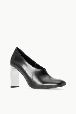 FLORENTINE PUMP | BLACK METALS -Chic Style Shop STAUD FLORENTINEPUMP BLACKMETALS ECOM 2
