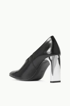 FLORENTINE PUMP | BLACK METALS -Chic Style Shop STAUD FLORENTINEPUMP BLACKMETALS ECOM 3