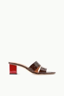 JULES BLOCK HEEL | ESPRESSO RUBY