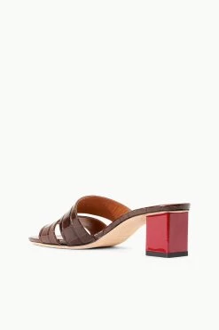 JULES BLOCK HEEL | ESPRESSO RUBY -Chic Style Shop STAUD JULES BLOCKHEEL ESPRESSORUBY SUPF 23 ECOM 3