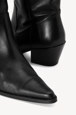 JUNE BOOT | BLACK -Chic Style Shop STAUD JUNE BOOT BLKLEATHER SEASON 22 ECOM 5