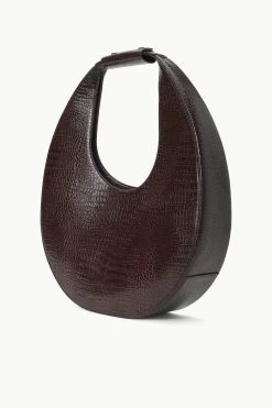 LARGE MOON BAG | ESPRESSO CROC EMBOSSED -Chic Style Shop STAUD LARGEMOOON TOTEBAG ESPRESSO FALL 23 ECOM 2 9d7aeb19 e003 4f76 a911 01137669c98c