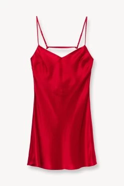 LYDIA DRESS | RUBY -Chic Style Shop STAUD LYDIA DRESS RUBY SUPF 23 ECOM 1