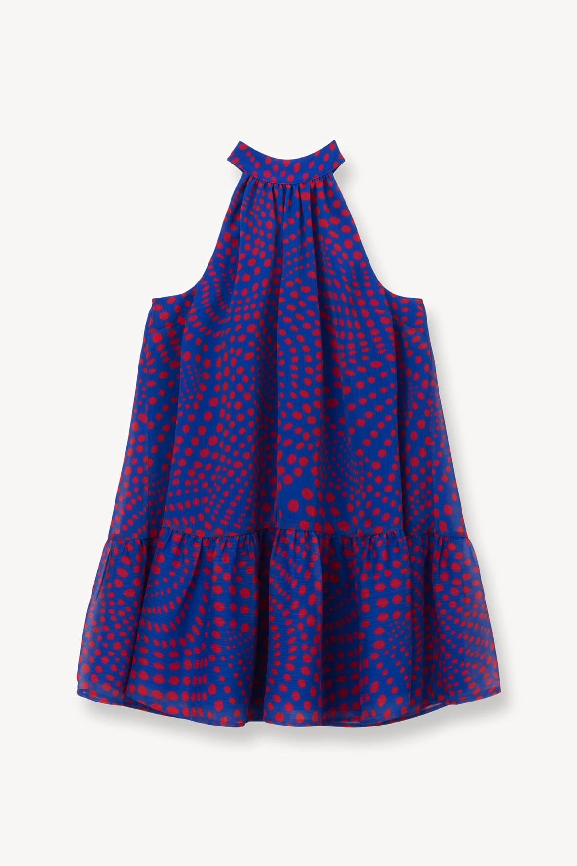 MARLOWE DRESS | LAPIS WAVY DOT 5 MARLOWE DRESS | LAPIS WAVY DOT - Image 5