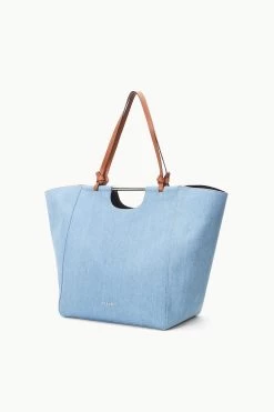 MAR TOTE | DENIM BLUE -Chic Style Shop STAUD MAR TOTE DENIMBLUE FALL 23 ECOM 2