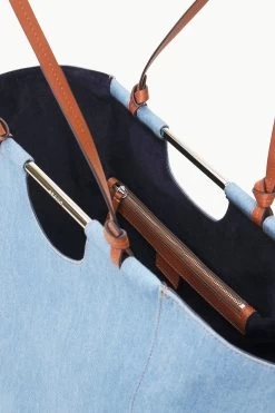 MAR TOTE | DENIM BLUE -Chic Style Shop STAUD MAR TOTE DENIMBLUE FALL 23 ECOM 3