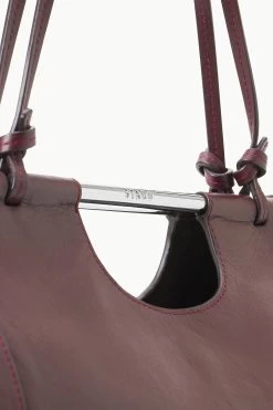 MAR TOTE | RAISIN -Chic Style Shop STAUD MAR TOTE RAISIN FALL 23 ECOM 4