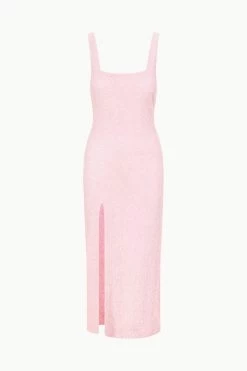 MIDI LE SABLE DRESS | CHERRY BLOSSOM -Chic Style Shop STAUD MIDILESABLEDRESS CHERRYBLOSSOM ECOM 1