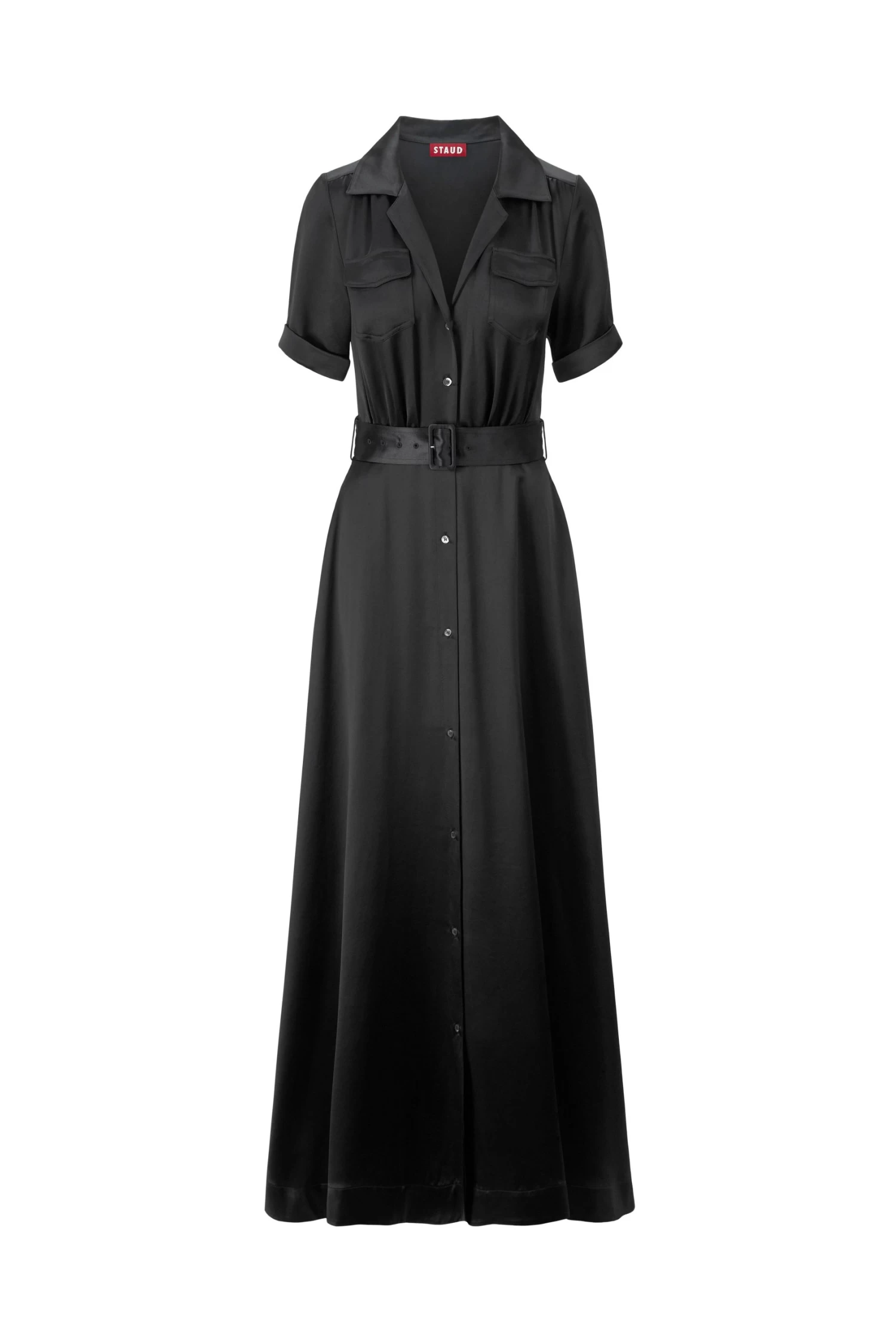 MILLIE DRESS | BLACK SATIN 5 MILLIE DRESS | BLACK SATIN - Image 5