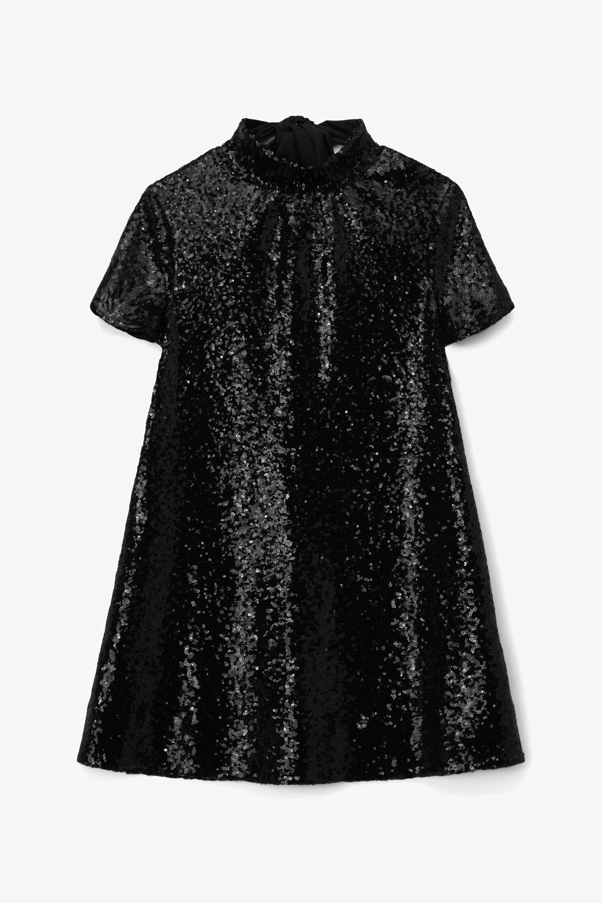 MINI ILANA DRESS | BLACK SEQUINS 2 MINI ILANA DRESS | BLACK SEQUINS - Image 2