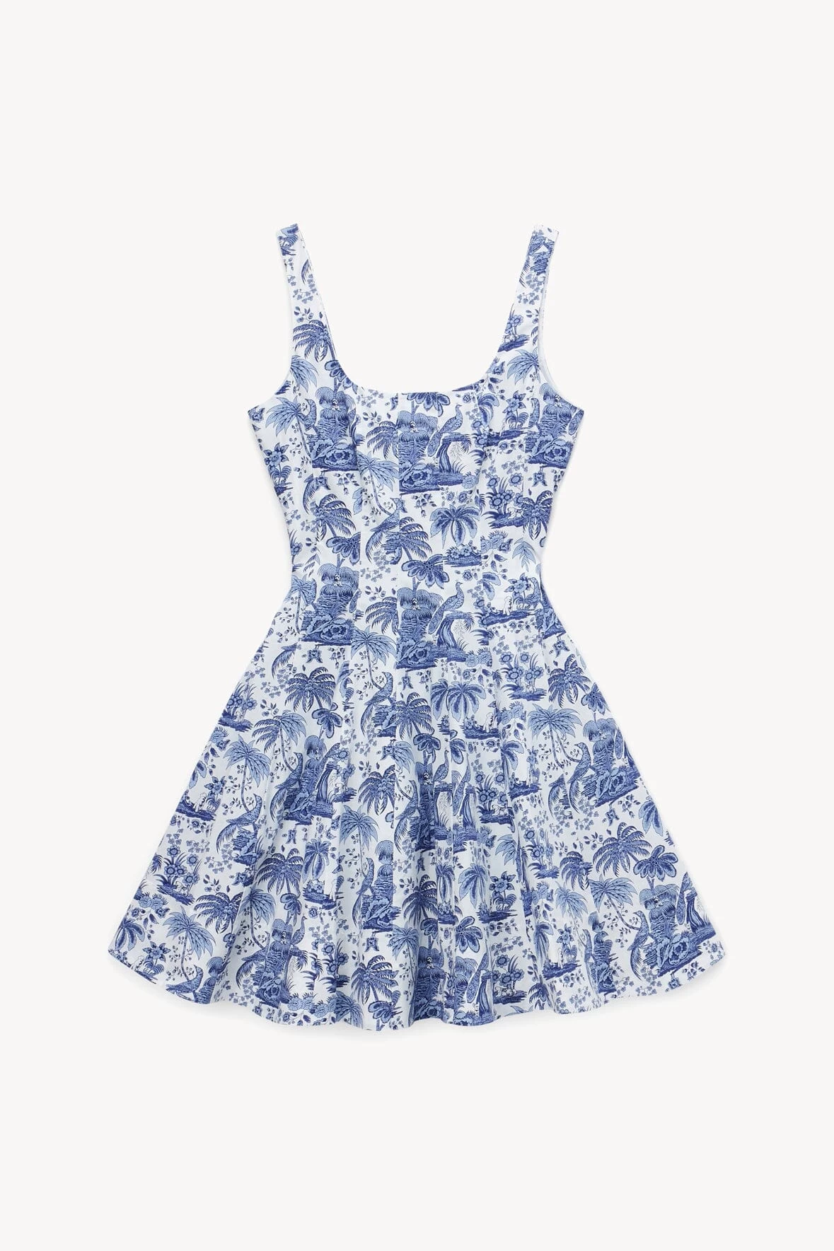 MINI WELLS DRESS | BLUE TOILE 5 MINI WELLS DRESS | BLUE TOILE - Image 5