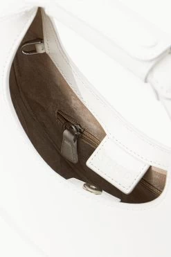 MINI MOON BAG | PAPER -Chic Style Shop STAUD MINIMOON BAG PAPER SUPF 23 ECOM 4