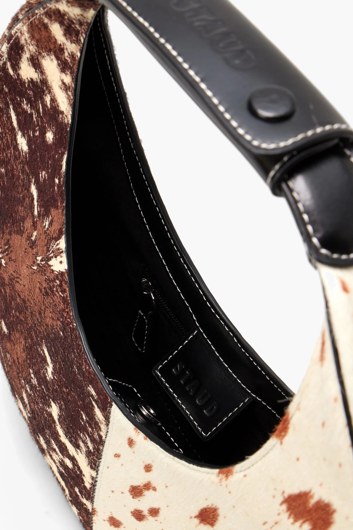 MOON SPLIT BAG | MIXED HAIRCALF 5 MOON SPLIT BAG | MIXED HAIRCALF - Image 5