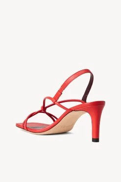 NICOLETTE HEEL | CHERRY -Chic Style Shop STAUD NICOLETTE HEEL CHERRY FALL 22 ECOM 3