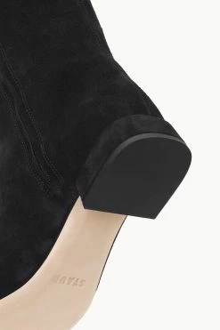 OLGA BOOT | BLACK SUEDE -Chic Style Shop STAUD OLGA BOOT BLACK FALL 23 ECOM 4