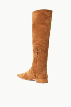 OLGA BOOT | TAN SUEDE -Chic Style Shop STAUD OLGA BOOT TAN FALL 23 ECOM 3