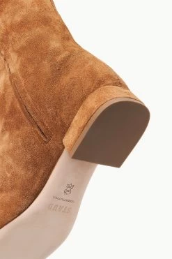 OLGA BOOT | TAN SUEDE -Chic Style Shop STAUD OLGA BOOT TAN FALL 23 ECOM 4
