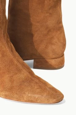 OLGA BOOT | TAN SUEDE -Chic Style Shop STAUD OLGA BOOT TAN FALL 23 ECOM 5