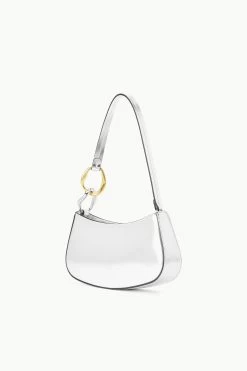 OLLIE BAG | CHROME -Chic Style Shop STAUD OLLIE BAG CHROME FALL 23 ECOM 2