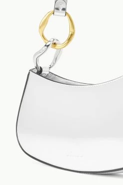 OLLIE BAG | CHROME -Chic Style Shop STAUD OLLIE BAG CHROME FALL 23 ECOM 4