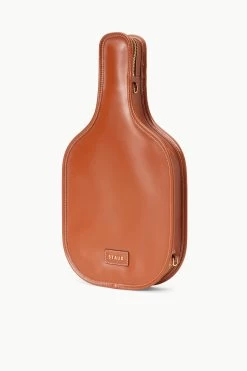 RALLY PADDLE CASE | TAN -Chic Style Shop STAUD PADDLE CASE TAN SUPF 23 ECOM 2