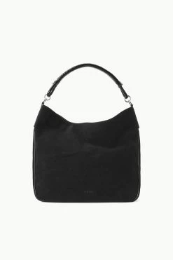 PERRY BAG | BLACK SUEDE 8 PERRY BAG | BLACK SUEDE -Chic Style Shop STAUD PARRYHOBO BAG BLACK FALL 23 ECOM 2