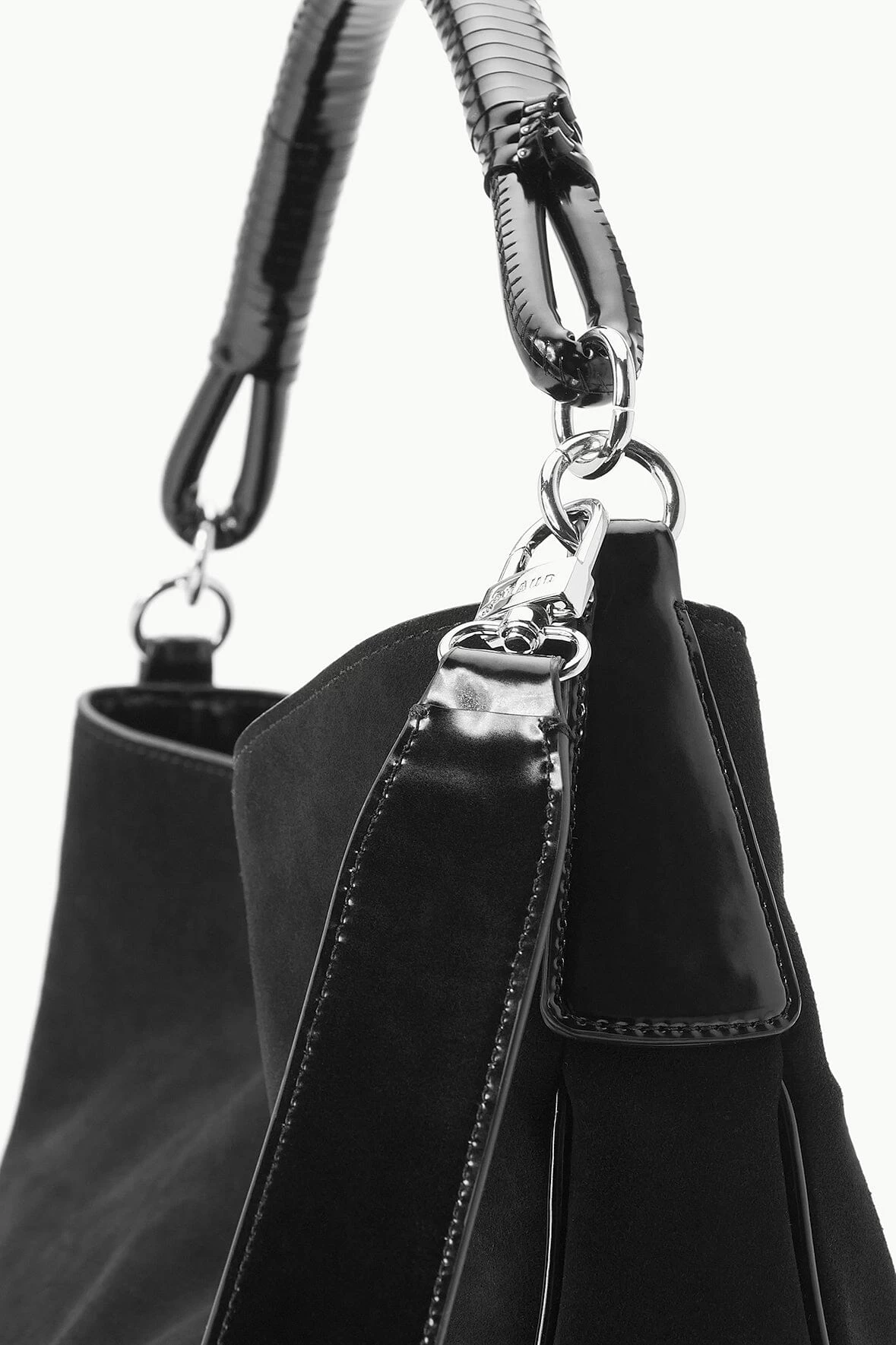 PERRY BAG | BLACK SUEDE 5 PERRY BAG | BLACK SUEDE - Image 5