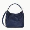 PERRY BAG | NAVY HAIRCALF