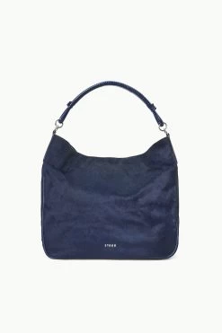 PERRY BAG | NAVY HAIRCALF 8 PERRY BAG | NAVY HAIRCALF -Chic Style Shop STAUD PARRYHOBO BAG NAVY FALL 23 ECOM 2 1