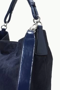 PERRY BAG | NAVY HAIRCALF 9 PERRY BAG | NAVY HAIRCALF -Chic Style Shop STAUD PARRYHOBO BAG NAVY FALL 23 ECOM 3