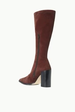 PAZ BOOT | MAHOGANY 8 PAZ BOOT | MAHOGANY -Chic Style Shop STAUD PAZ BOOT MAHOGANY FALL 23 ECOM 3