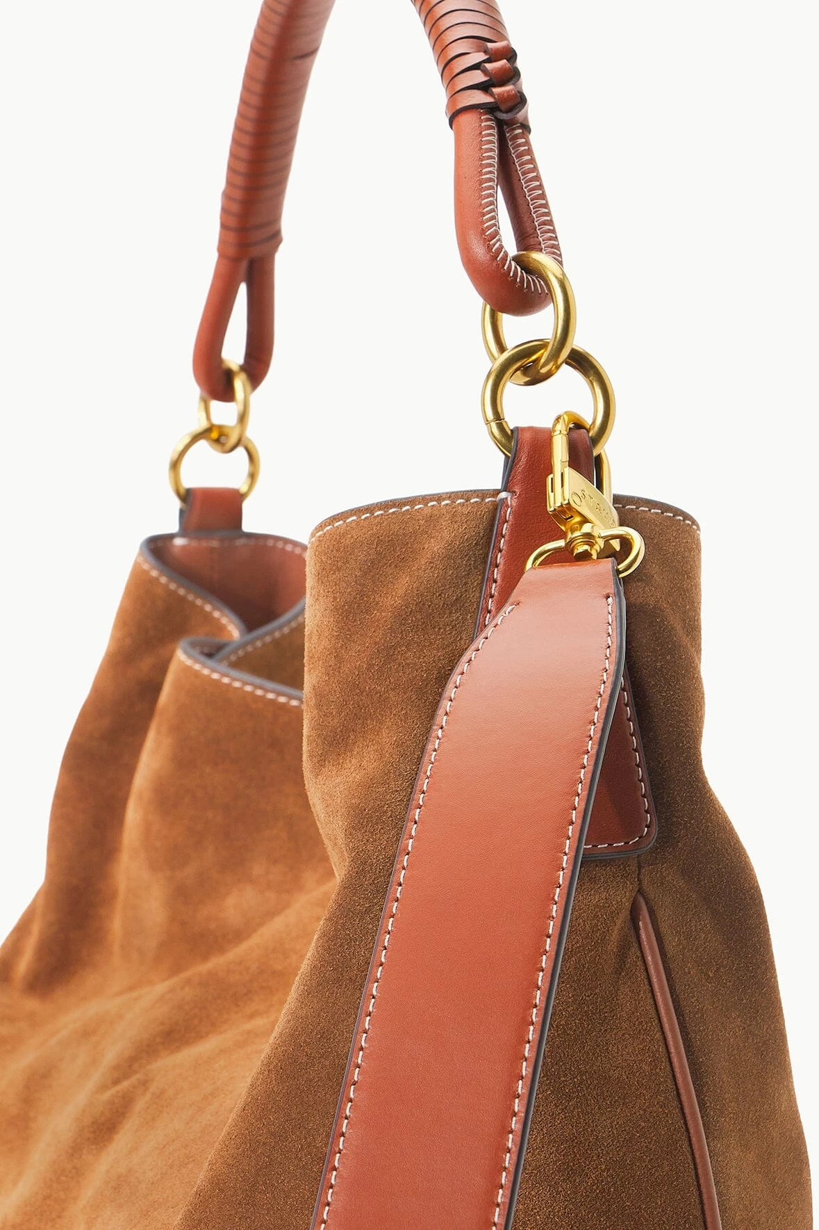 PERRY BAG | TAN SUEDE 4 PERRY BAG | TAN SUEDE - Image 4