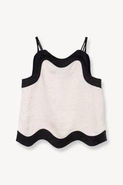 RENATA TOP | NATURAL BLACK -Chic Style Shop STAUD RENATA TOP NATURAL BLACK SPRING 23 ECOM 1 1