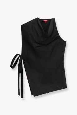 SAWYER TOP | BLACK -Chic Style Shop STAUD SAWYER TOP BLACK SUPF 23 ECOM 1 1