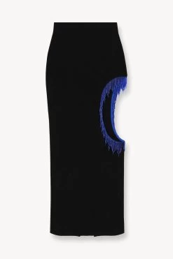 SCARLETT SKIRT | BLACK -Chic Style Shop STAUD SCARLETT SKIRT BLACK SUPF 23 ECOM 1