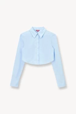SENECA TOP | FRENCH BLUE -Chic Style Shop STAUD SENECA TOP FRENCH BLUE SUPF 23 ECOM 1