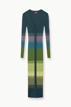 SHOKO SWEATER | PINE FOREST 12 SHOKO SWEATER | PINE FOREST -Chic Style Shop STAUD SHOKOSWEATER KNITDRESS PINEFOREST FALL 23 ECOM 1