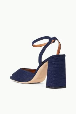 SOLANGE HEEL | NAVY 16 SOLANGE HEEL | NAVY -Chic Style Shop STAUD SOLANGE HEEL NAVY SPRING 23 ECOM 3