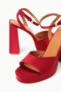 SOLANGE PLATFORM | RUBY SATIN 8 SOLANGE PLATFORM | RUBY SATIN -Chic Style Shop STAUD SOLANGE PLATFORM RUBY SUPF 23 ECOM 4