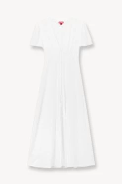 SONYA COVERUP | WHITE -Chic Style Shop STAUD SONYA COVER UP WHITE SUPF 23 ECOM 1