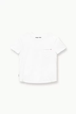 STAUD + WRANGLER THE W TEE | WHITE -Chic Style Shop STAUD THEWTEE WHITE WRANGLER 23 ECOM 1