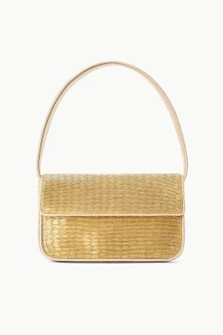 TOMMY BEADED BAG | GOLD