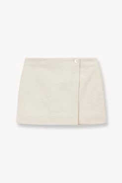 TOUR SKIRT | OAT MILK -Chic Style Shop STAUD TOUR SKIRT OAT MILK SUPF 23 ECOM 1