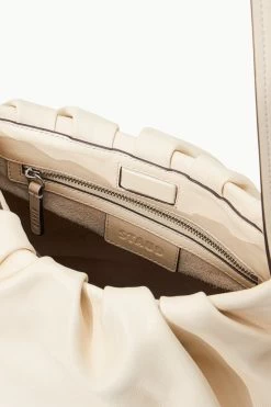 VALENTINA BUCKET BAG | CREAM -Chic Style Shop STAUD VALENTINA BAG CREAM SUPF 23 ECOM 4